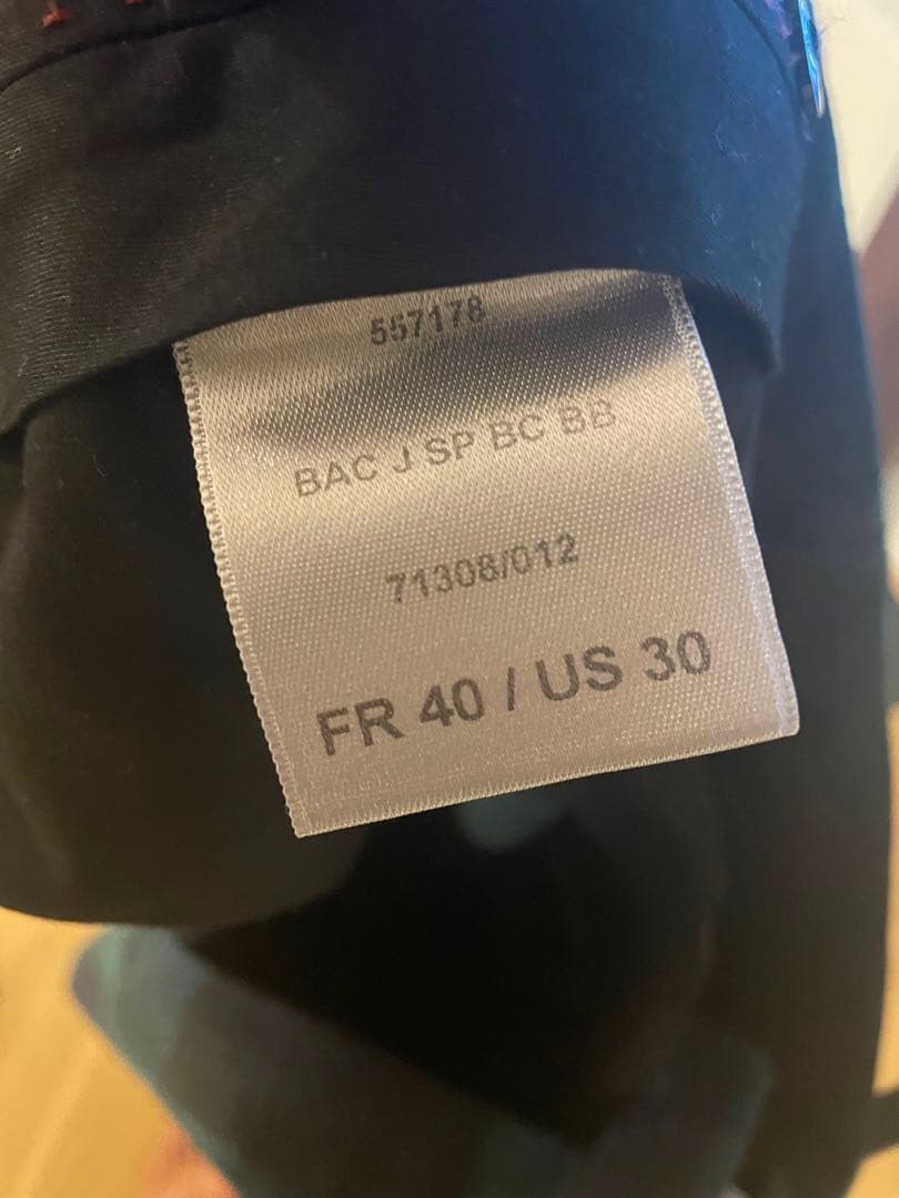 BERNARD ZINS チェックパンツ　FR40