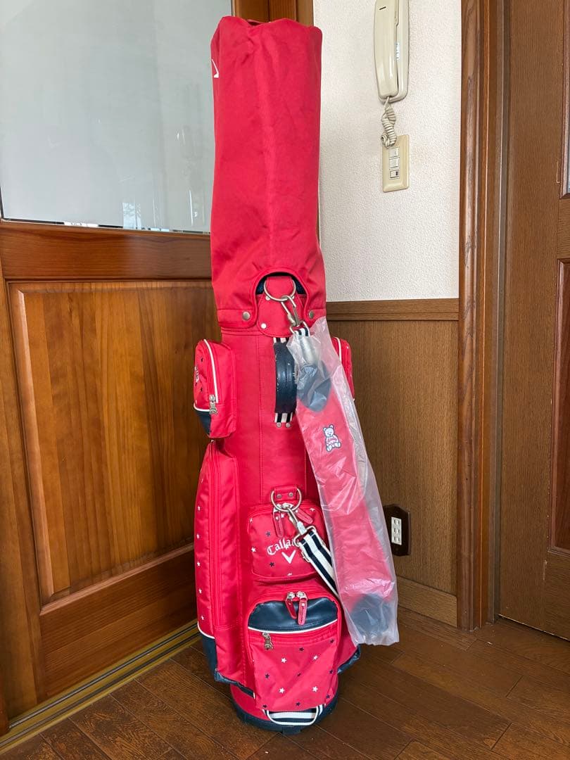ベアタグ付！Callaway ゴルフバッグ 長期保管品