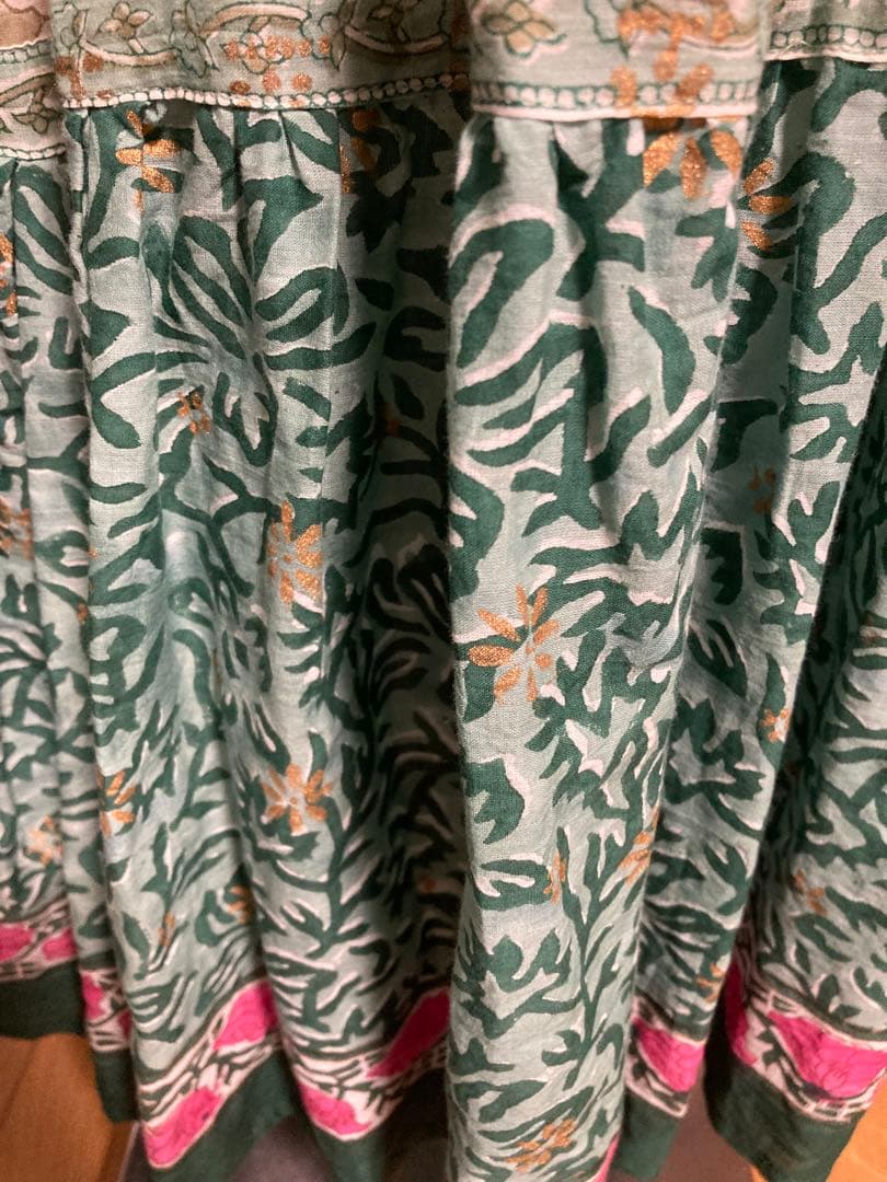 as know asインド製ワンピース