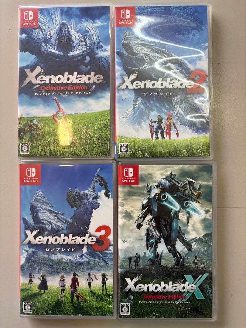 switchソフト　ゼノブレイド　シリーズ　まとめ売り
