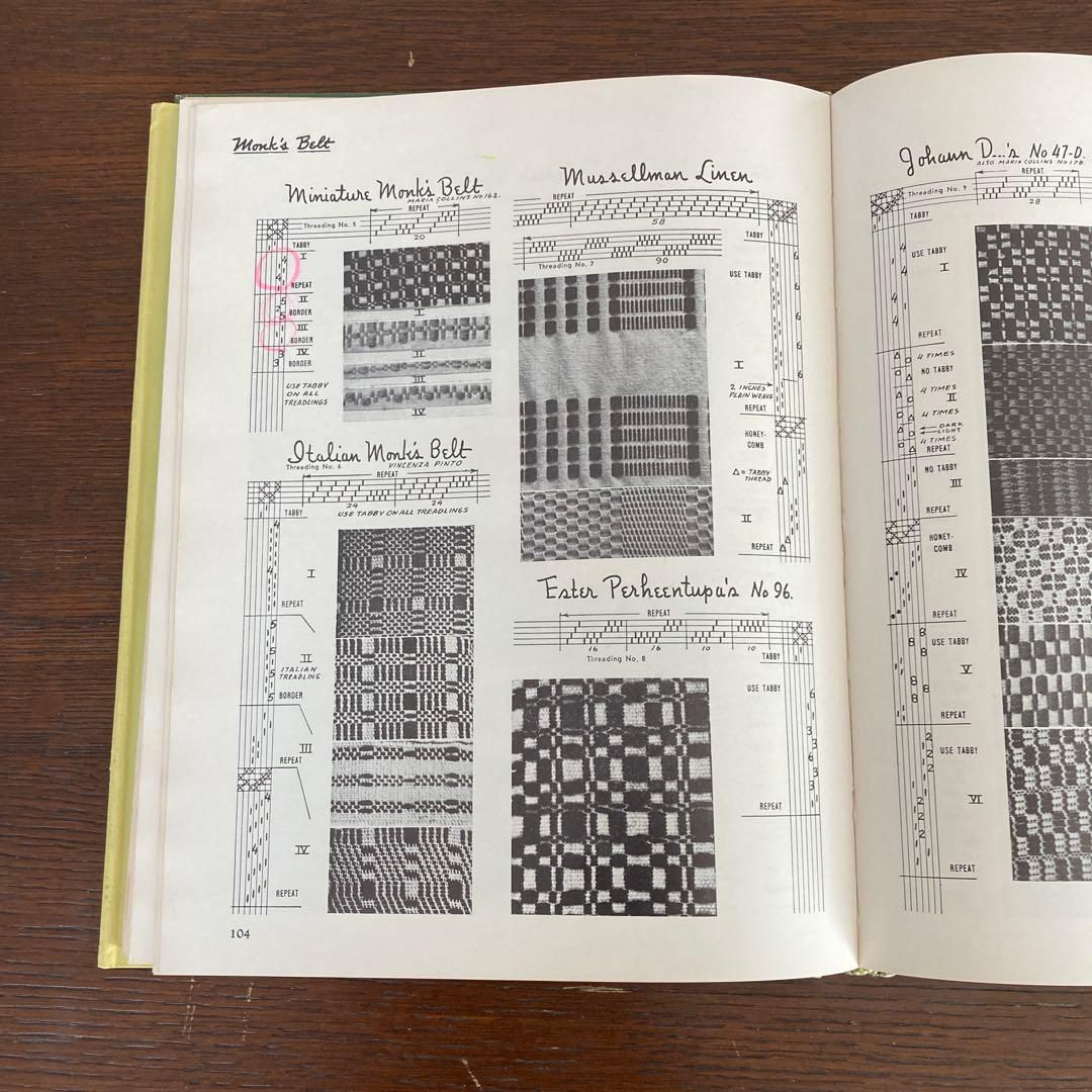 趣味 A HANDWEAVER'S PATTERN BOOK