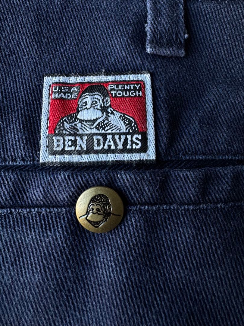 ベンデイビス ネイビー オールコットン フリスコパンツ