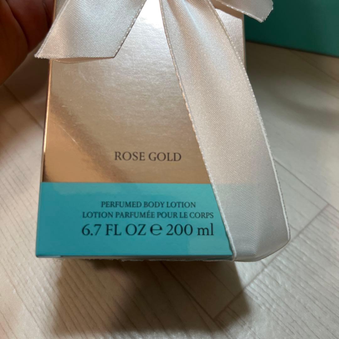 ティファニー ローズゴールドボディローション［ショッパー付］