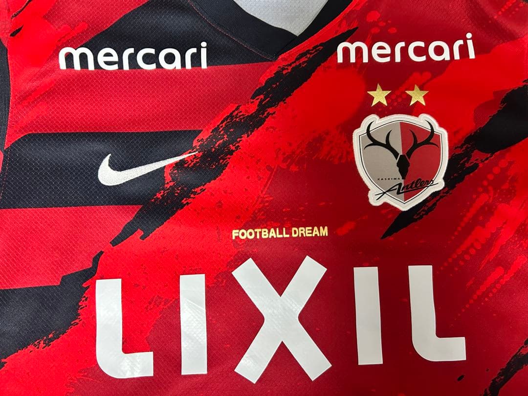 鹿島アントラーズ 2025年 ユニフォーム 知念慶 L日本代表フロンターレ 優勝