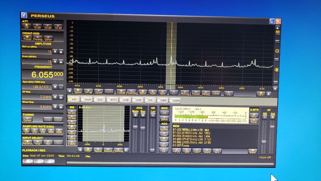 PERSEUS SDR 受信機