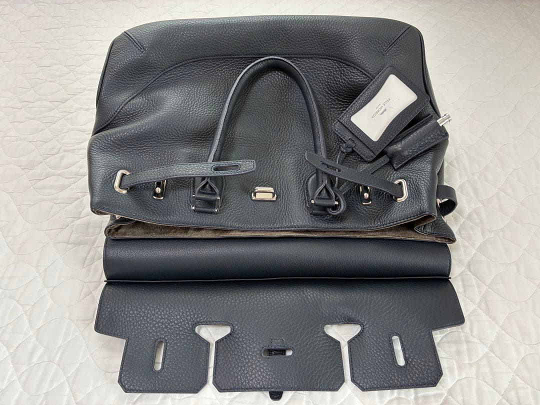 【極美品】 ペッレモルビダ フラップボストン メイデンヴォヤージュ ネイビーM