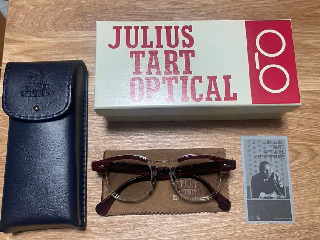 JULIUS TART OPTICAL AR REDWOOD レッドウッド