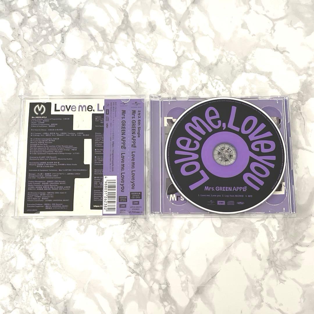Mrs. GREEN APPLE Love Me, Love You 初回限定盤