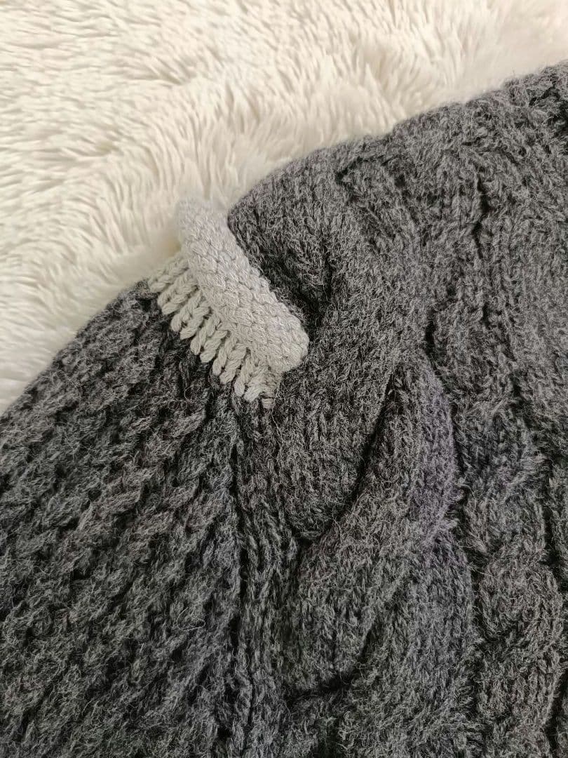 COMME des GARCONS HOMME PLUS ケーブルニット M