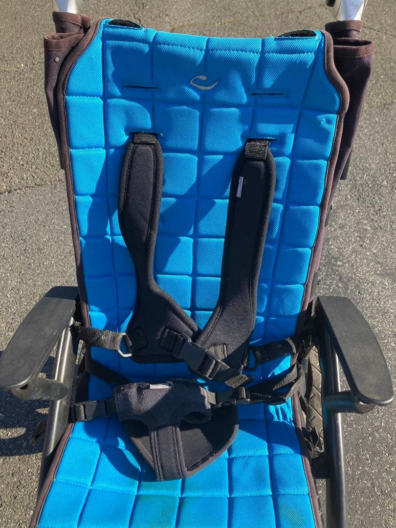 子ども福祉用バギー　クリケット（5点式安全ベルト付き）