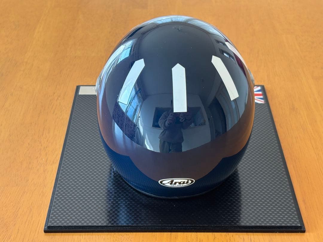 D.ヒル 1/2 ヘルメット ウィリアムズ 1996 アクリルケース付き