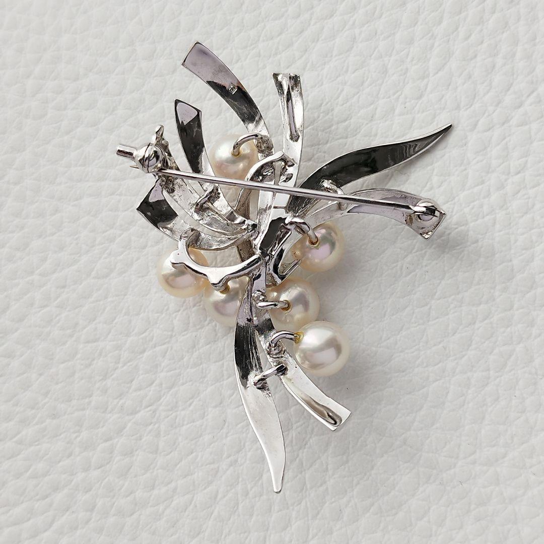 ミキモト真珠島　ブローチ・ペンダントトップ　2way　パール6.0〜7.0mm