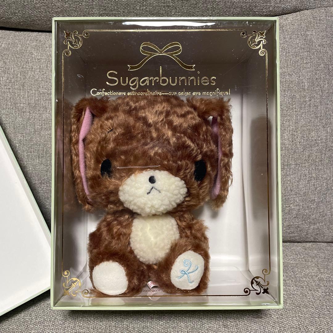 シュガーバニーズ リアルドール モヘア　クロ うさぎ ぬいぐるみ