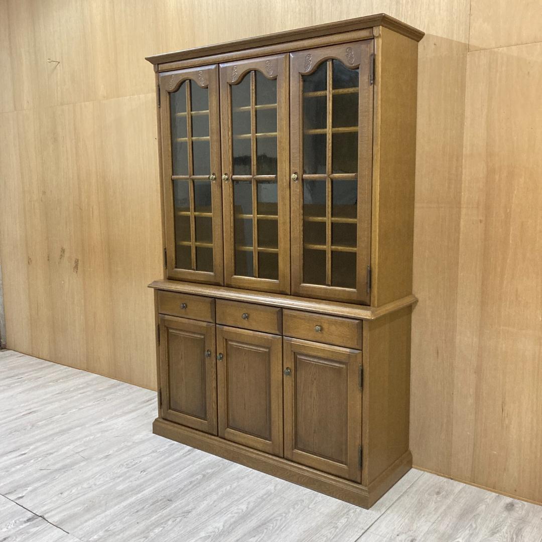 起立木工　３面食器棚　カップボード