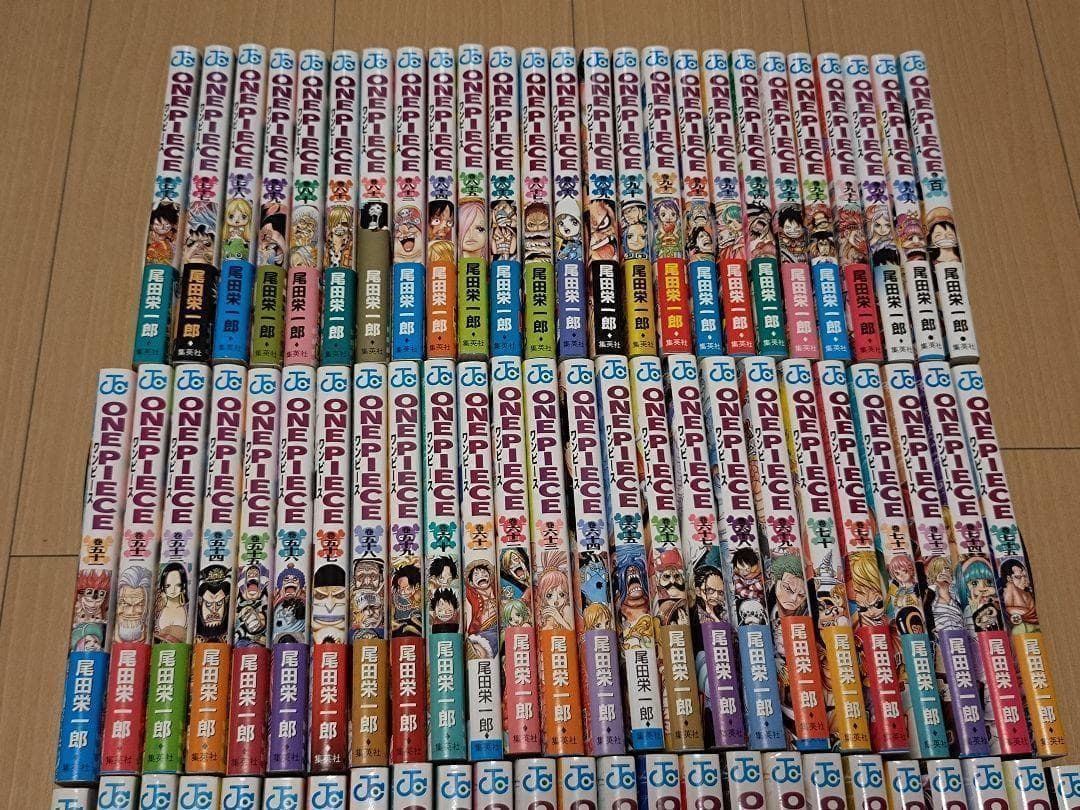 ワンピース ONEPIECE 尾田栄一郎 1～100巻 初版帯付き多数！