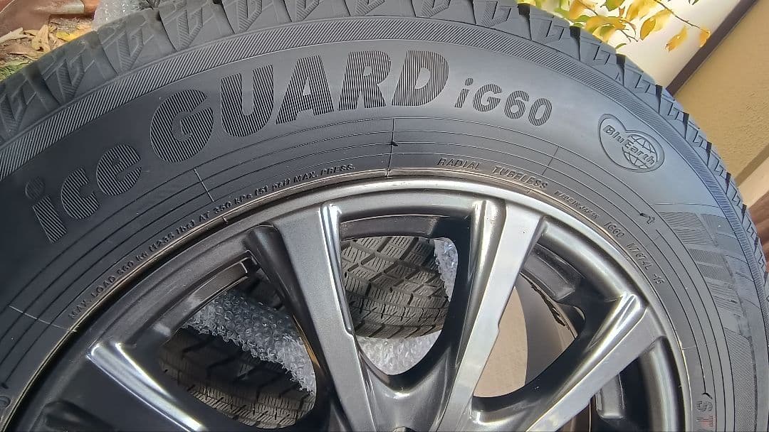 アルミセットスタッドレスタイヤ品アイスガードig60