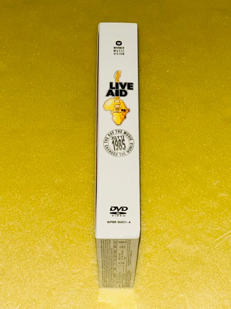 美品❗️ライブ・エイド Live Aid 1985年 DVD 4枚組