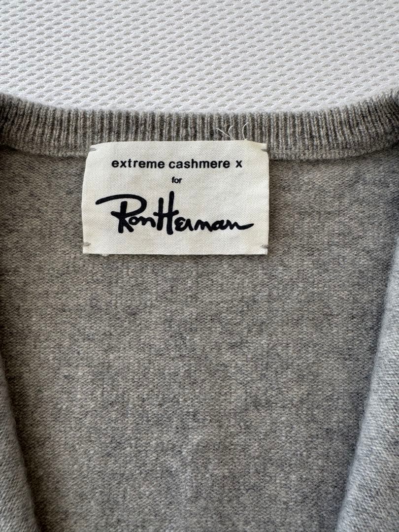 断*み様 extreme cashmere エクストリームカシミア　グレー　カー