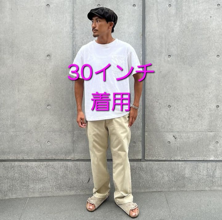 25AW スタンダードカリフォルニア チノパンツ ワイドシルエット