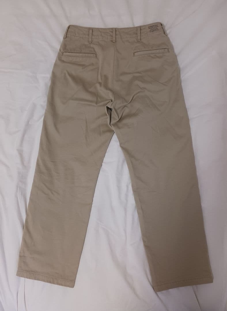 25AW スタンダードカリフォルニア チノパンツ ワイドシルエット