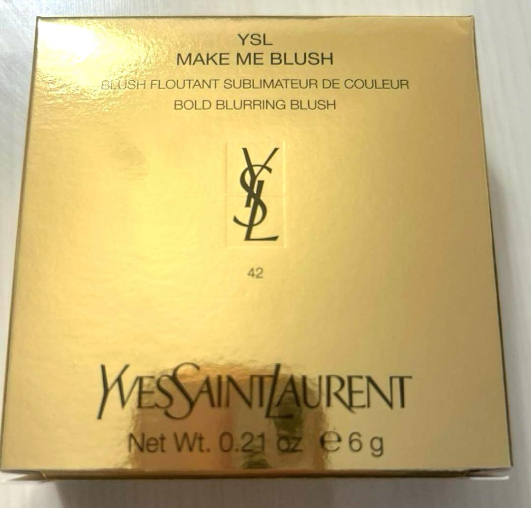 YSL メイクミーブラッシュ パウダー　42 ベビードール ピンク