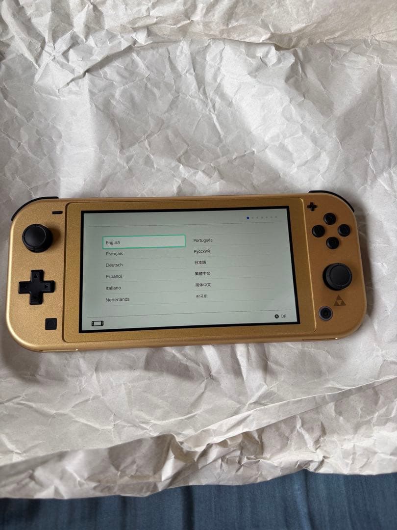 Switchライト ゼルダ 本体のみ lite スイッチ ゴールド