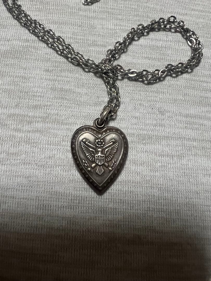 【J283】10s -40sスウィートハートジュエリーヴィンテージネックレス