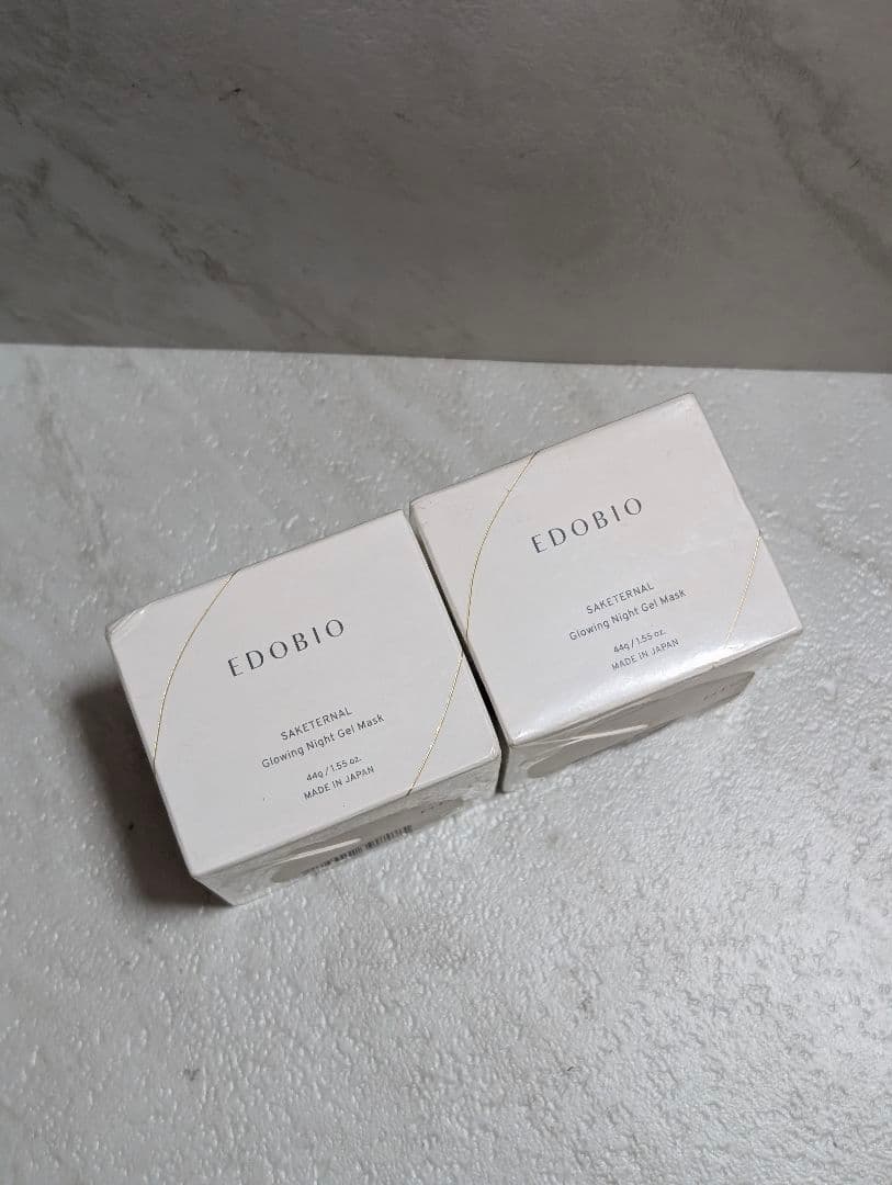EDOBIO SAKETERNAL グローウィングナイト ジェルマスク 2個