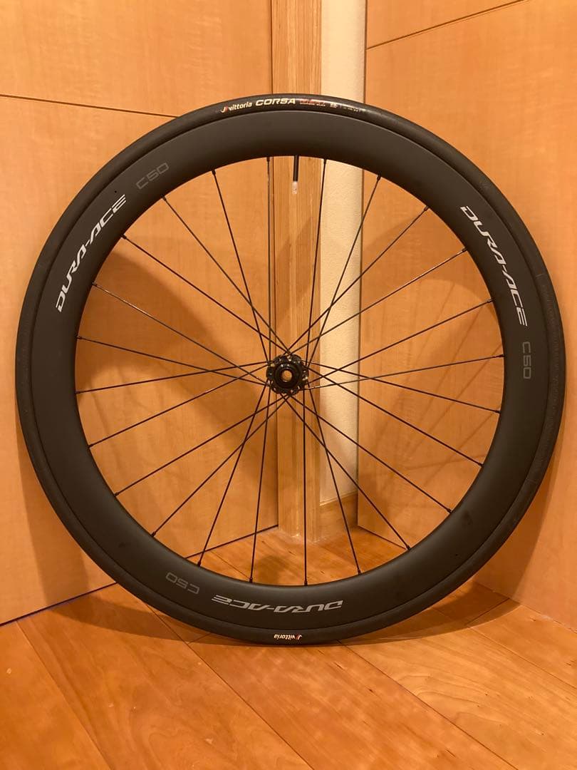 【美品】デュラエース　DURA-ACE WH-R9270-C50 タイヤ付