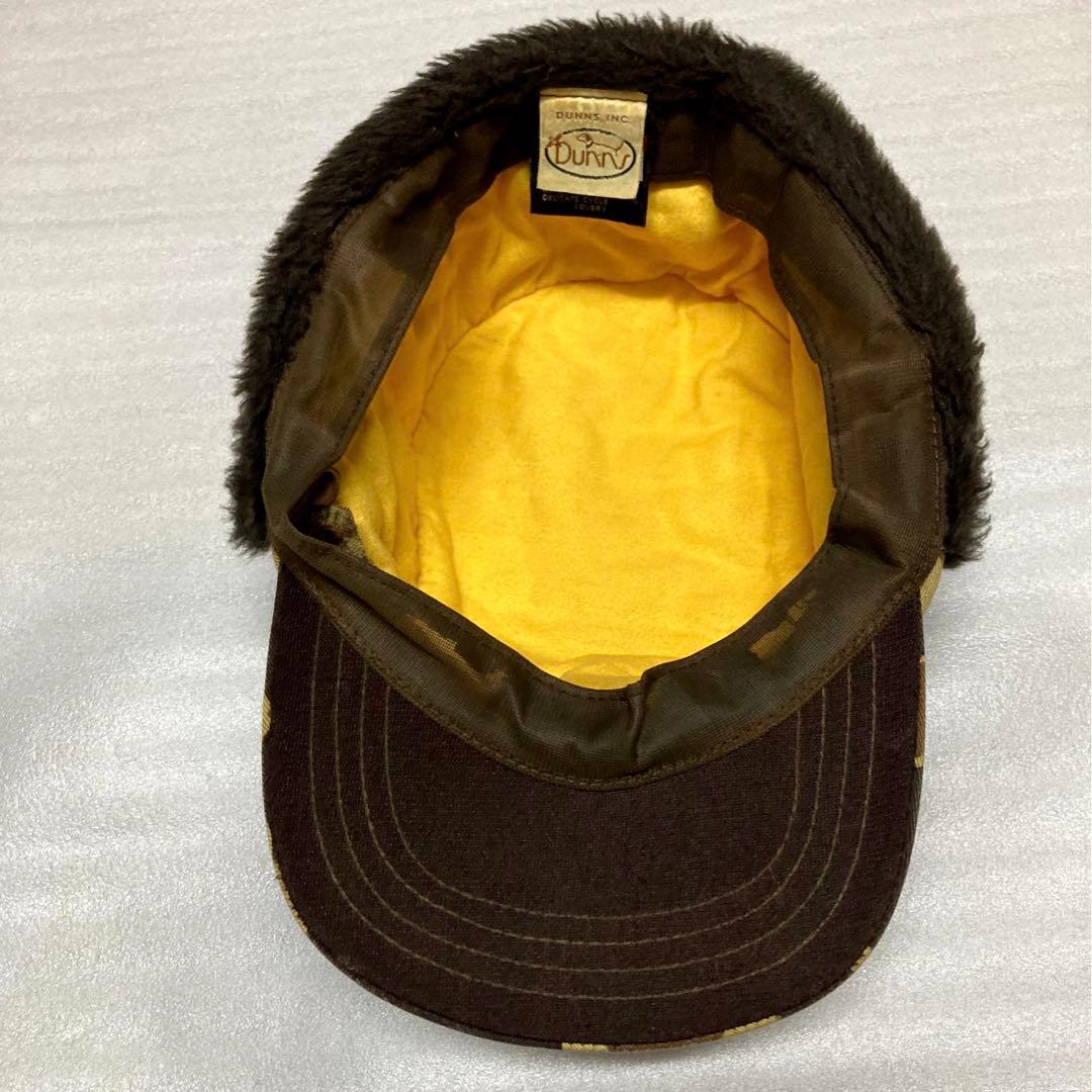 DUNNS GORE-TEX 80s 90s~USA製 カモ柄 フライトキャップ