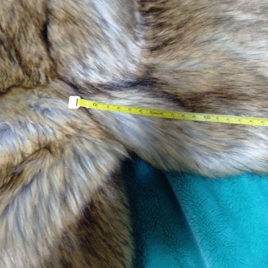 jakke ボリューム エコファー　セミロングコート