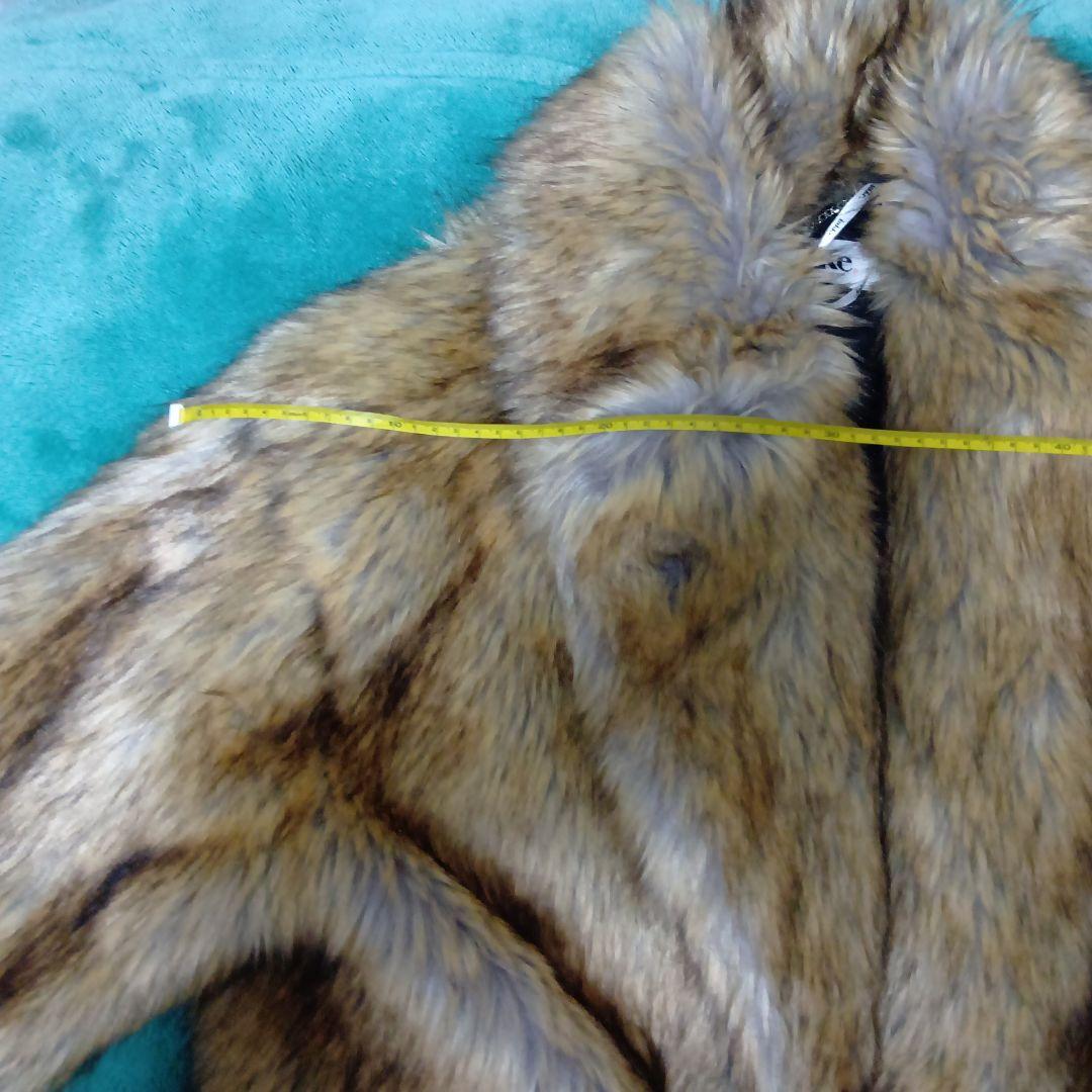 jakke ボリューム エコファー　セミロングコート