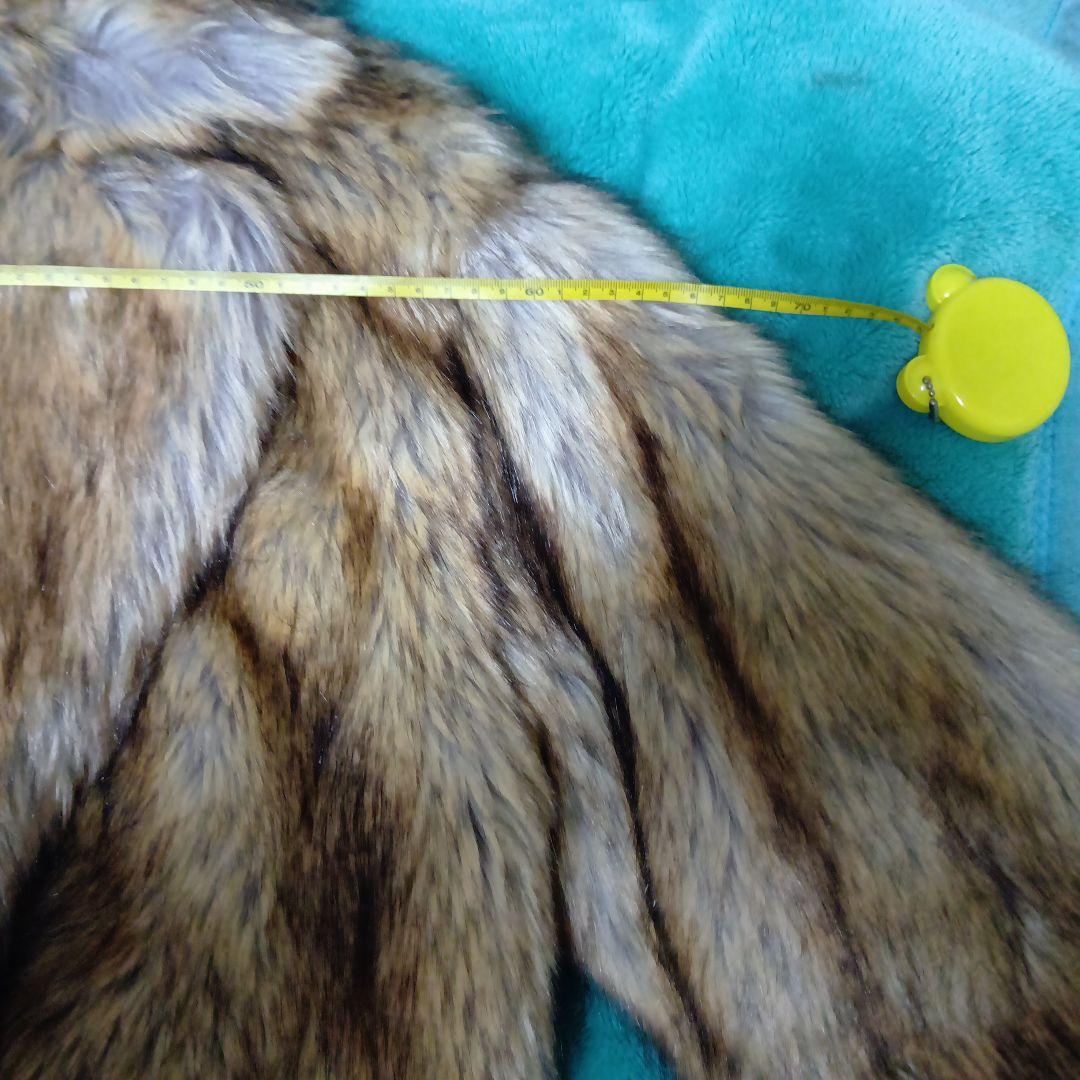 jakke ボリューム エコファー　セミロングコート