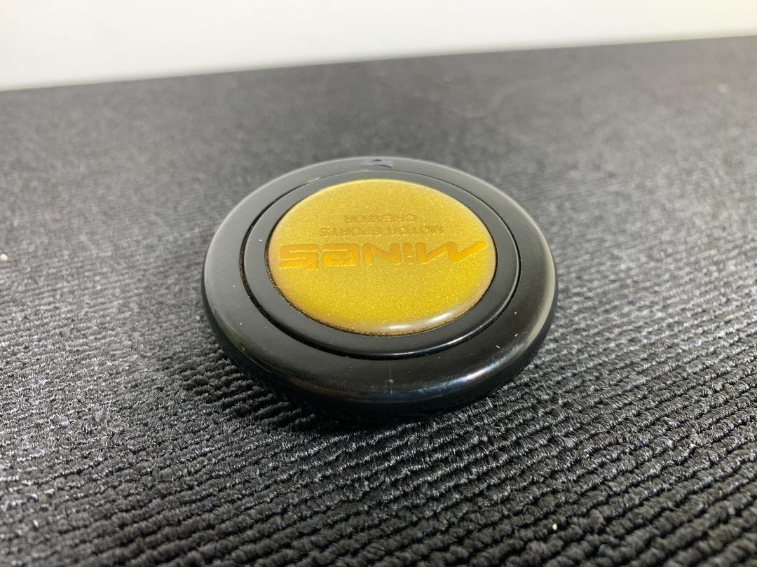 希少 MINE’S マインズ ホーンボタン ゴールド 当時物 GTR 32 33