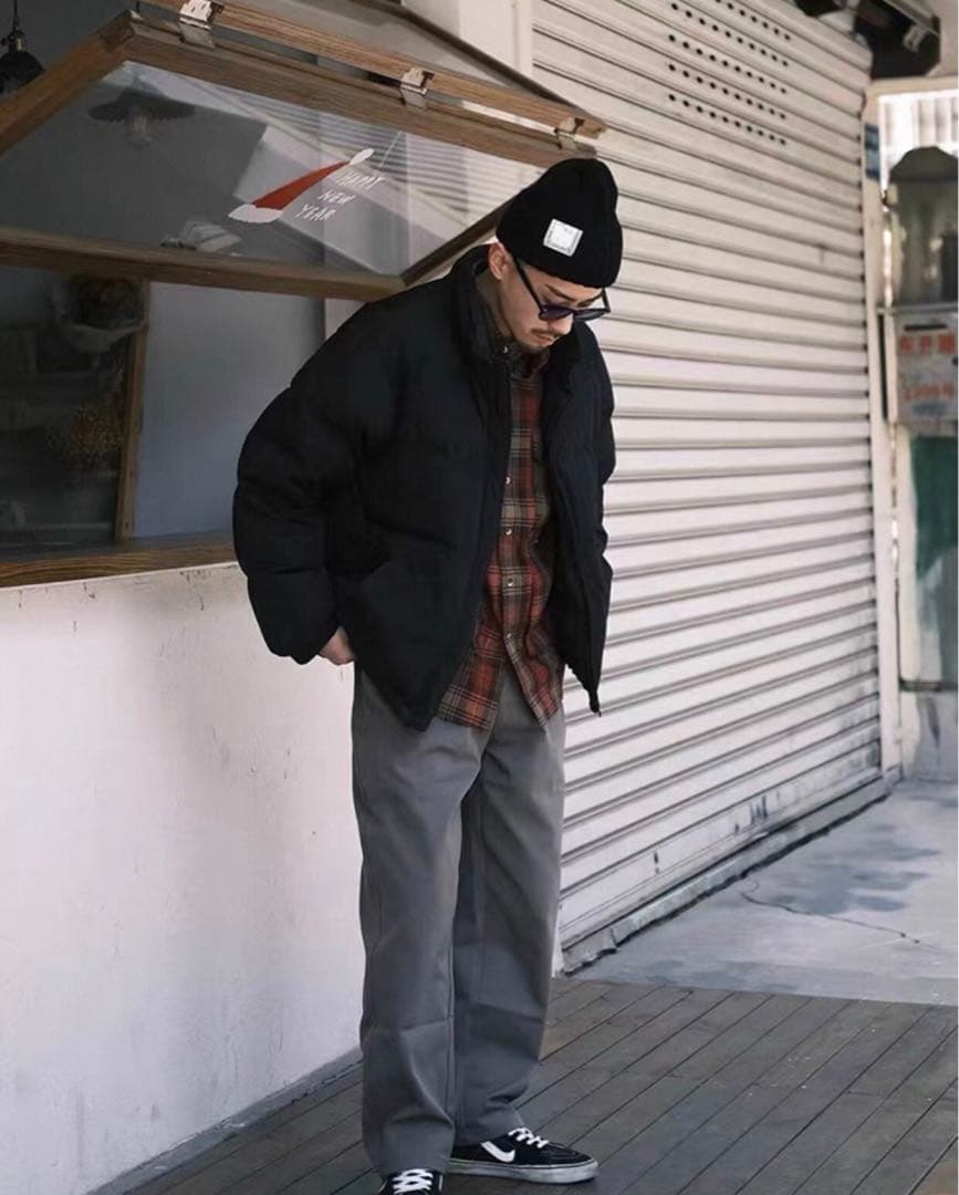 THE H.W DOG＆CO　ニット帽　ブラウン　ビーニー 帽子