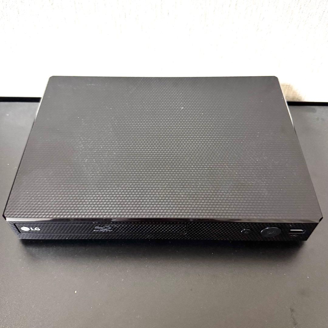 【動作品・美品】 LG ブルーレイプレーヤー BP350 リモコン付き DVD