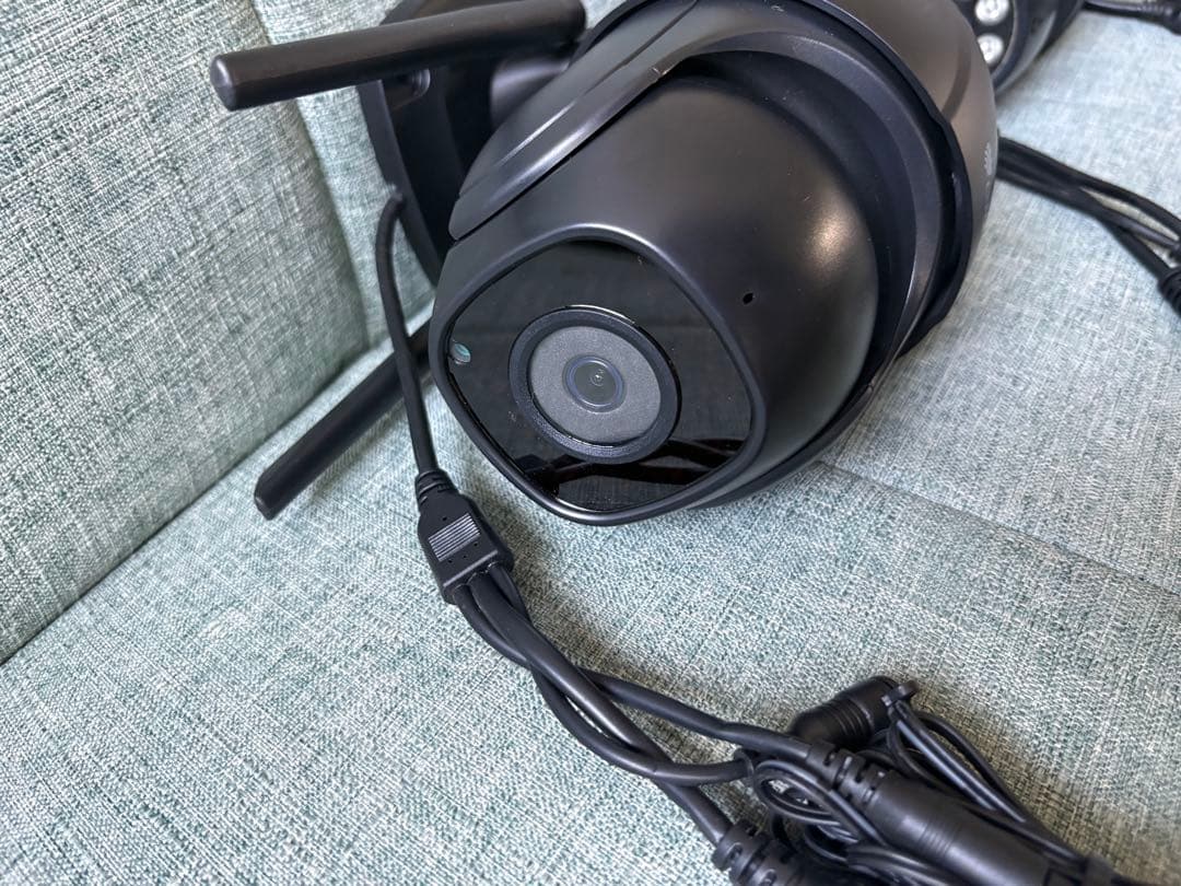 中古 Ctronics ワイヤレス 防犯カメラ 2K 4MP 屋外用 3台セット