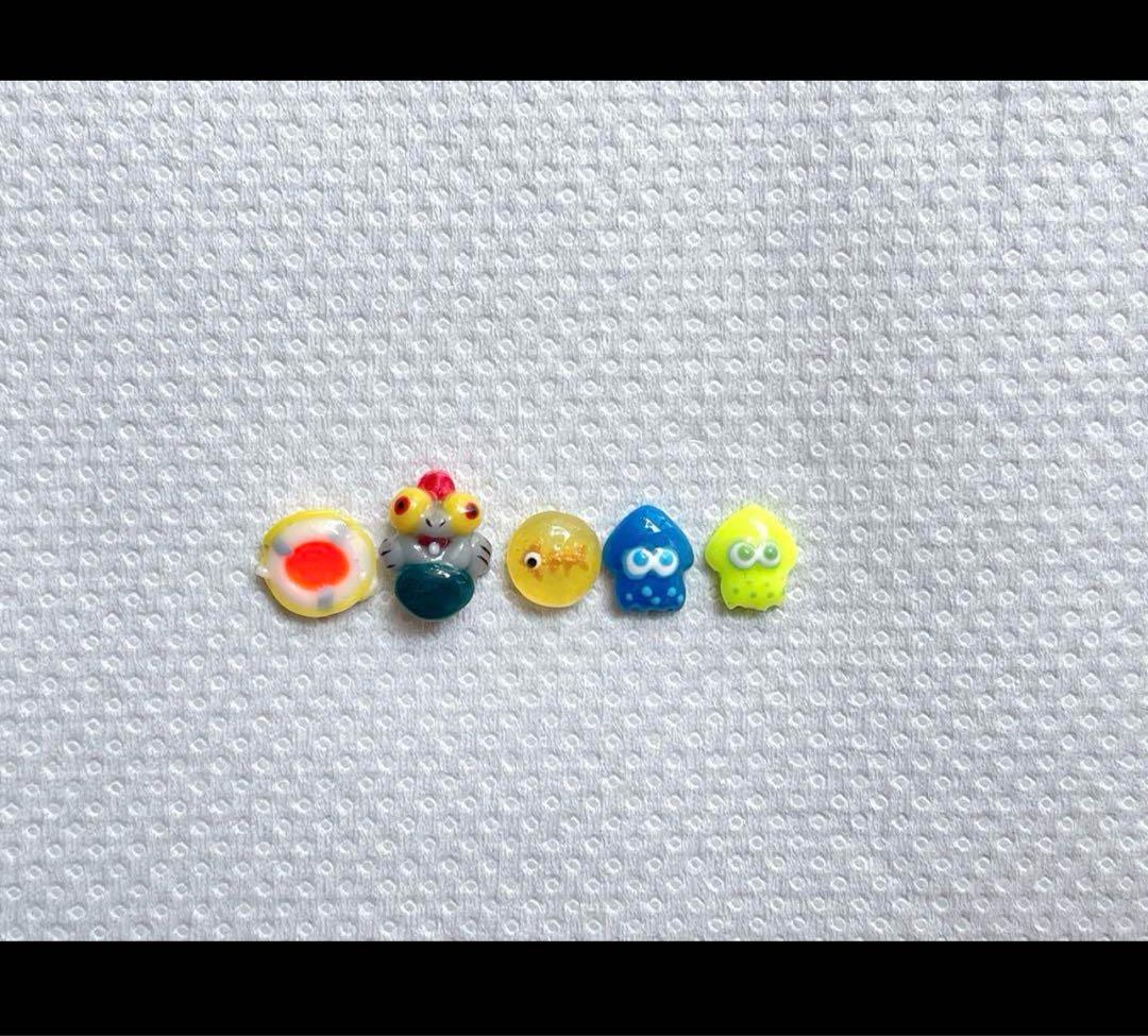 確認用　スプラトゥーン　ネイルパーツ