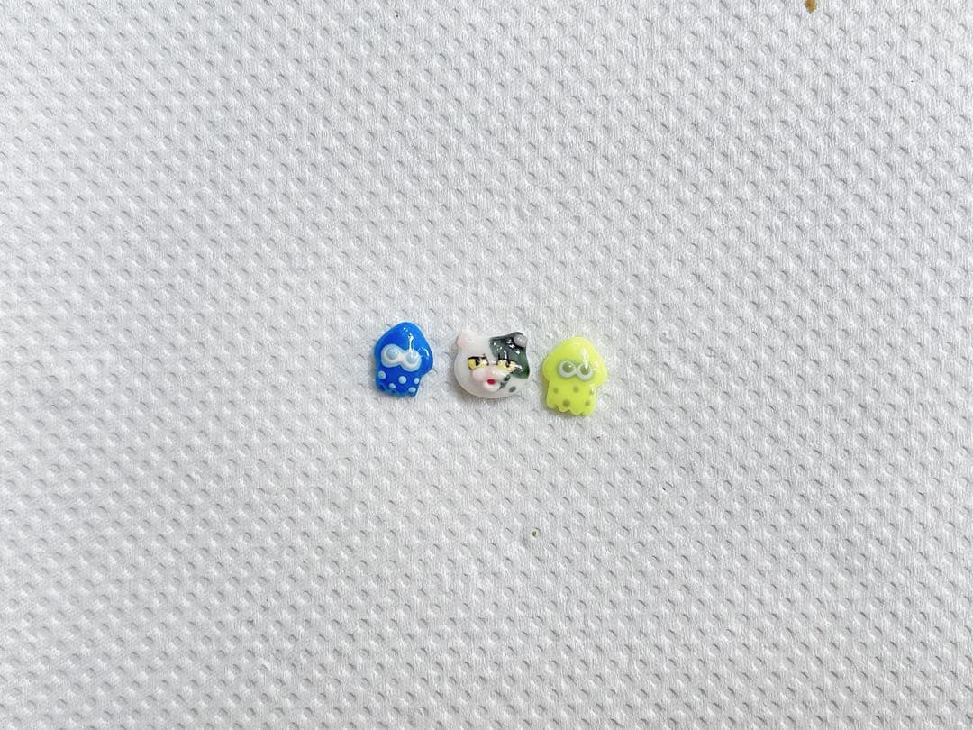 確認用　スプラトゥーン　ネイルパーツ