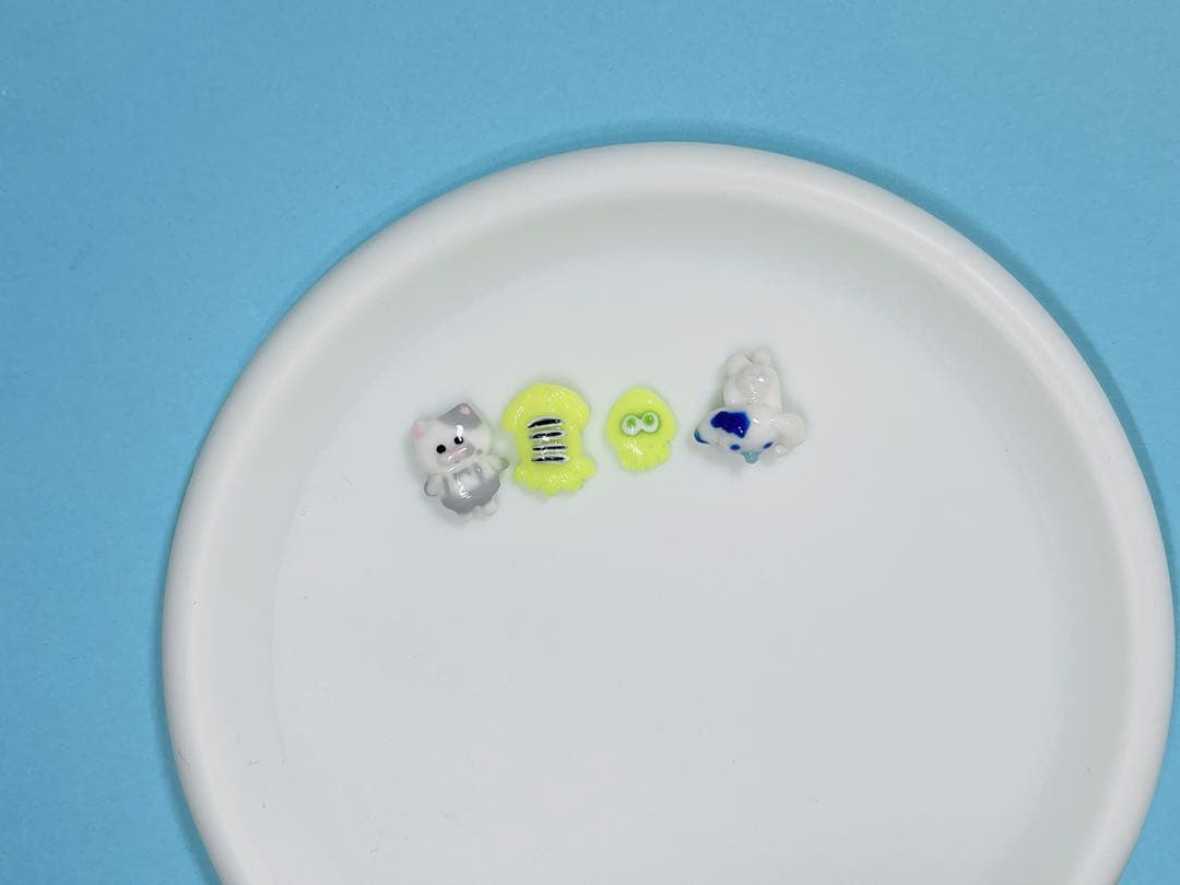 確認用　スプラトゥーン　ネイルパーツ