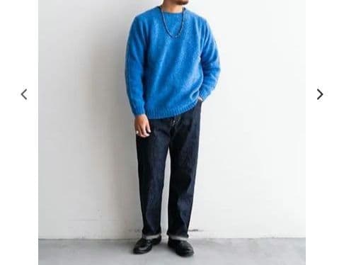 FORT BRICK ブリック シェトランドウール シャギードッグセーター