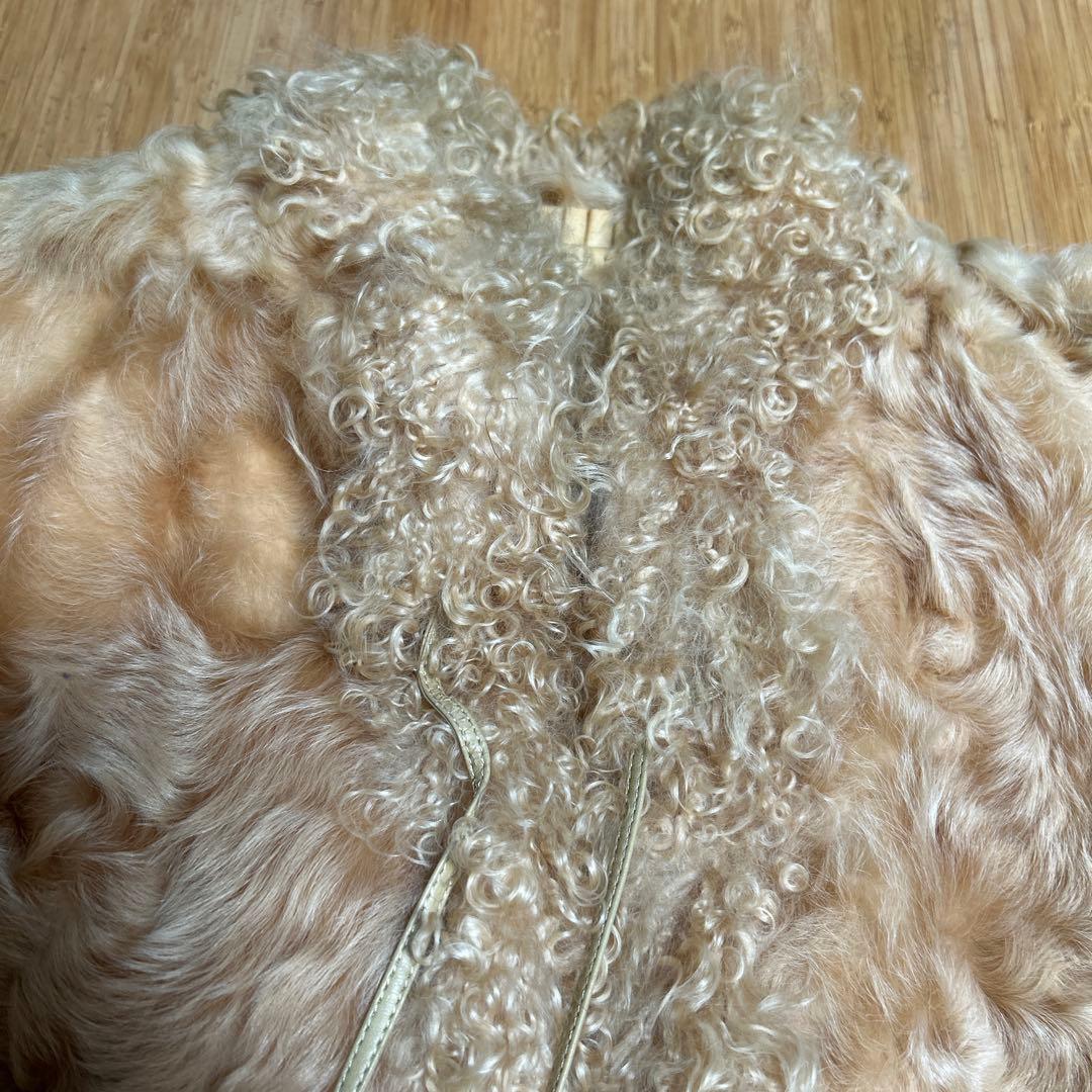 ベビーラム　ベージュ ファーコート