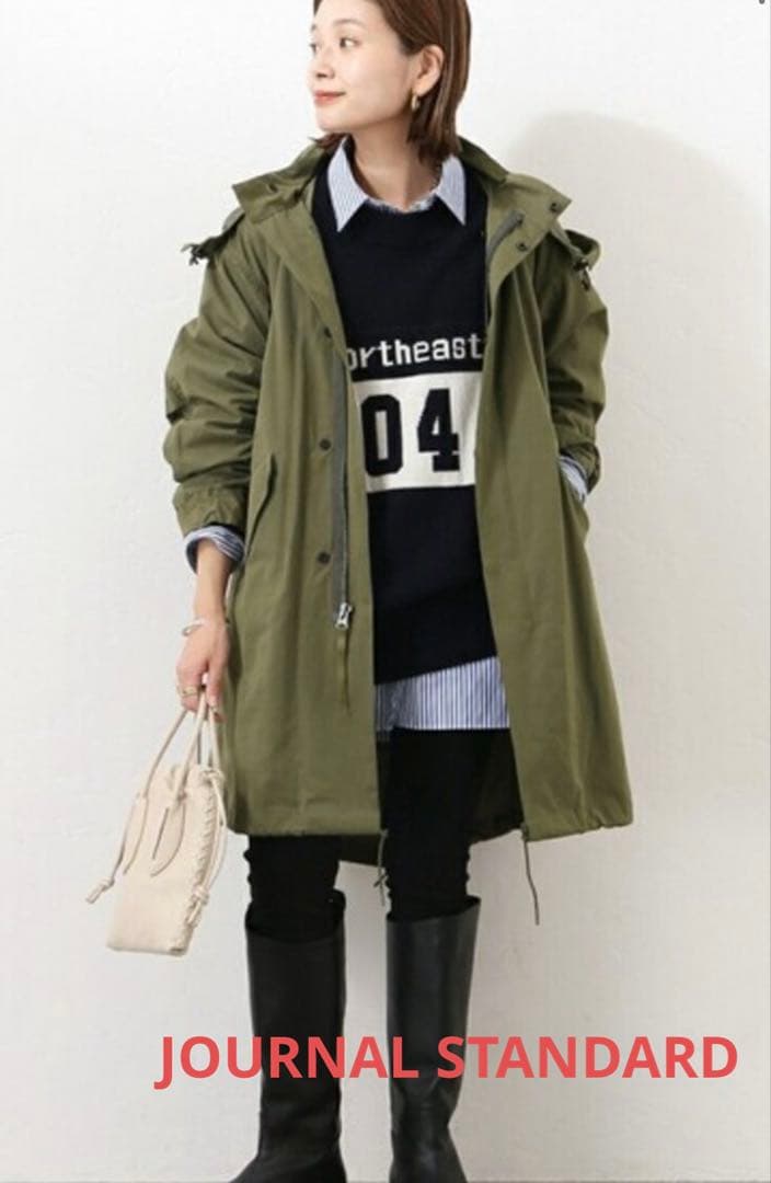 ☆美品☆ジャーナルスタンダードフィッシュテールパーカー　カーキ