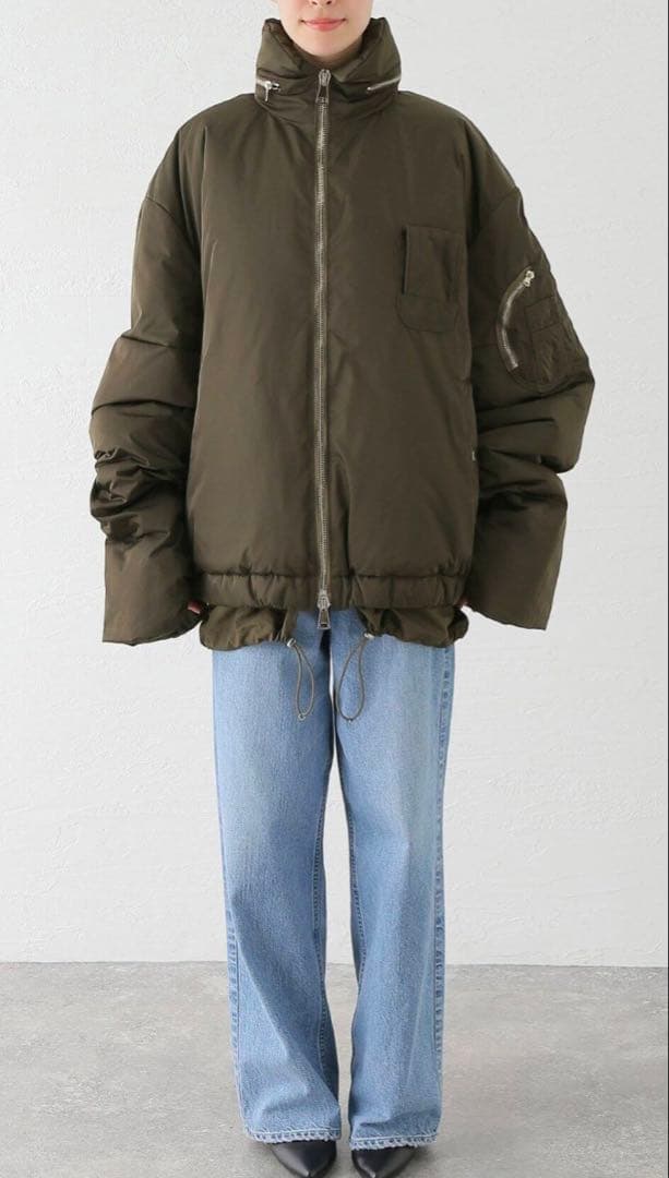 PHOTOCOPIEU Padded Flight Jacket ブラック