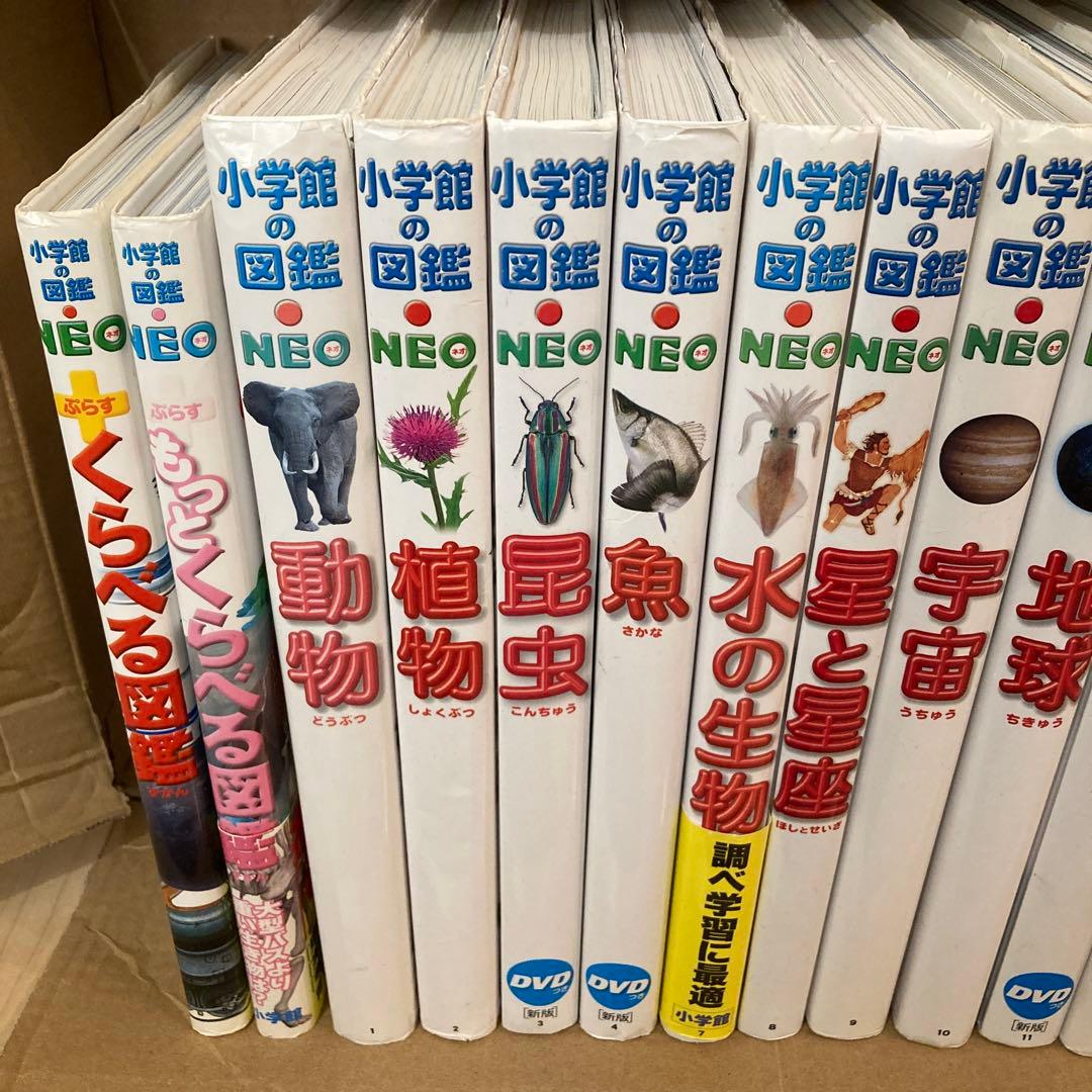 小学館の図鑑NEO 15巻セット