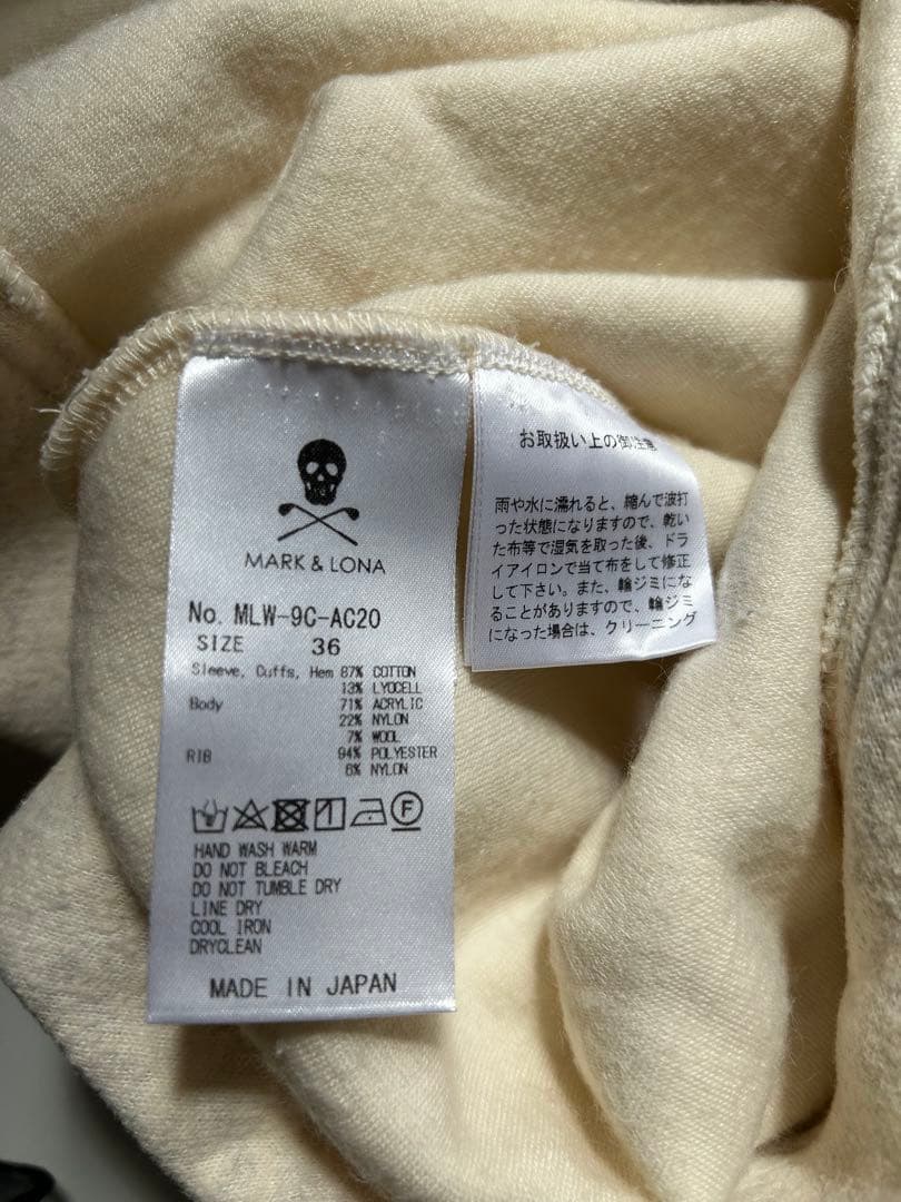 MARK & LONA ゴルフウェアセットアップ　36