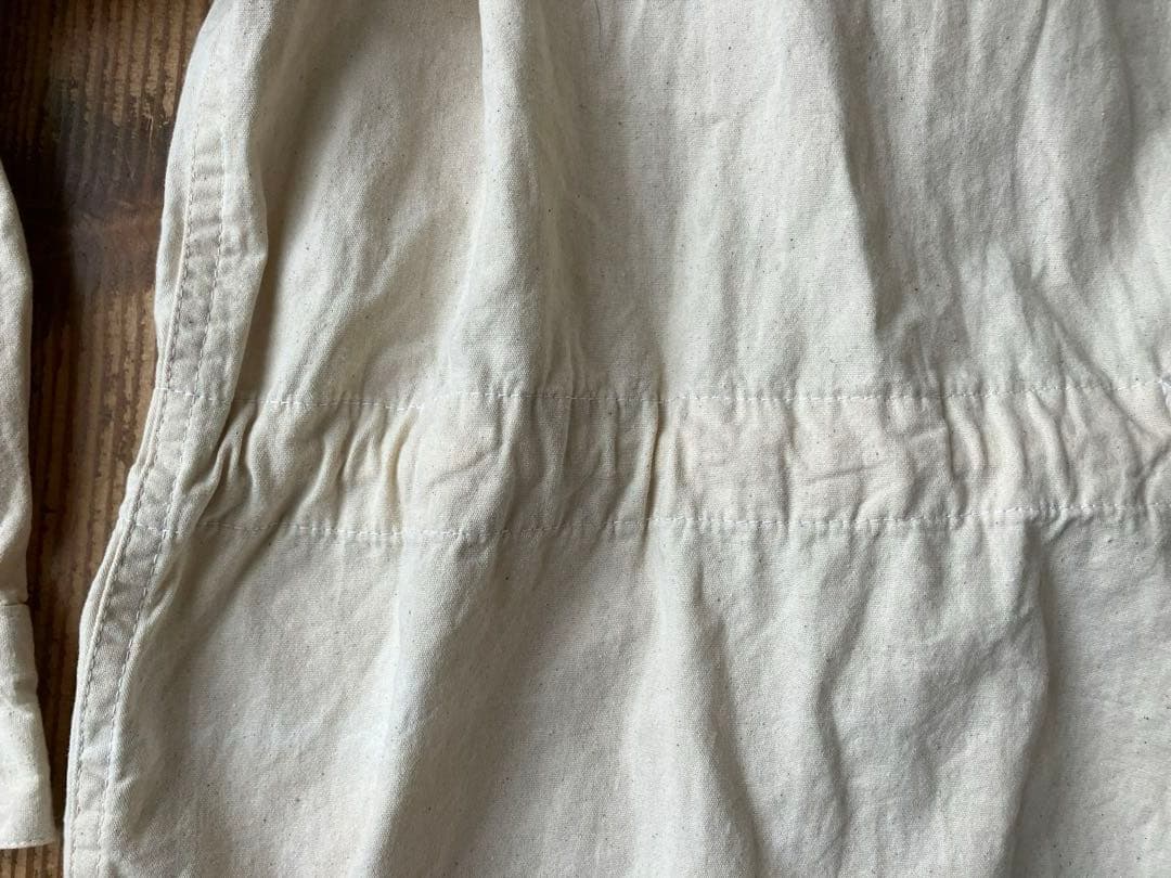 Sweden スウェーデン軍 アノラックパーカー ほぼデッドストック 25 白