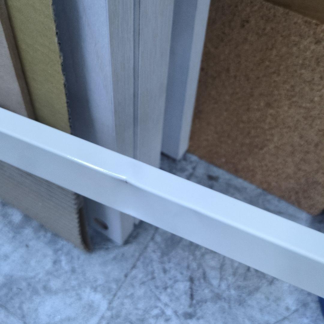 キズあり 伸縮クローゼット　WS色