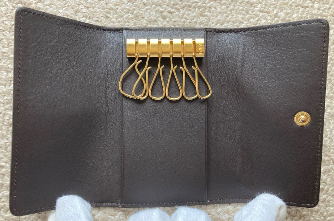【新品未使用　美品】LOEWE　ロエベ　キーケース　 6連　箱付き
