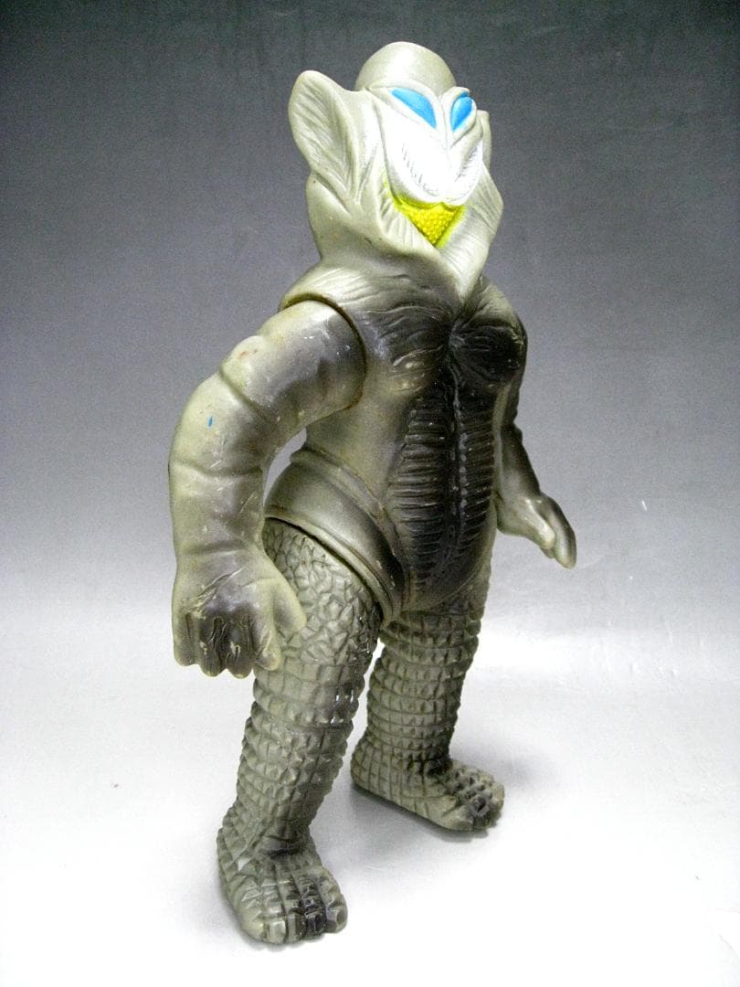 #当時物 #ブルマァク #メフィラス星人 #ソフビ #足裏落書き有 #マルサン